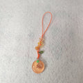 Orange Phone Charm