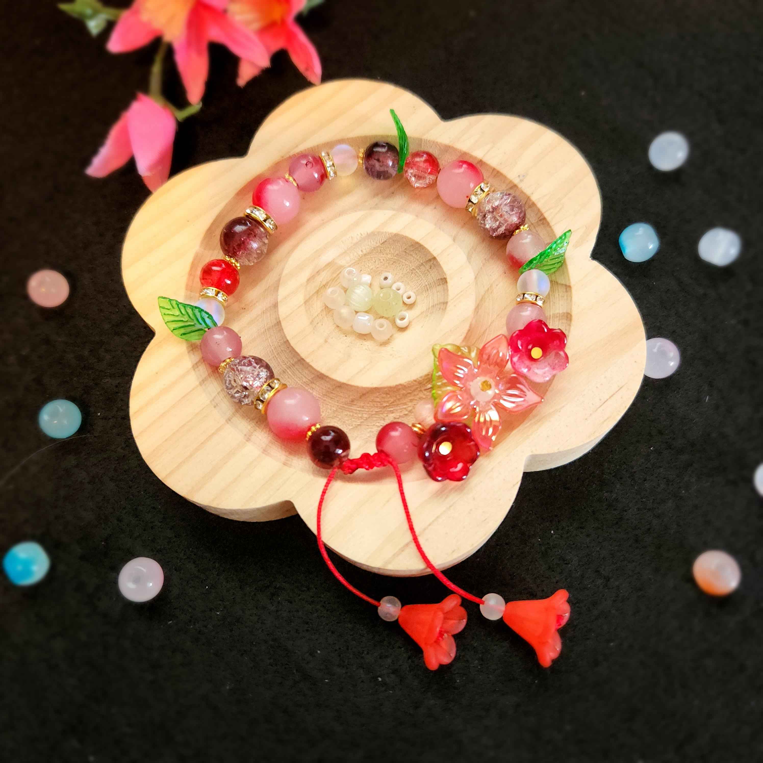 Crimson Faerie Bracelet