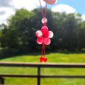 Penta-bead charm (Red)