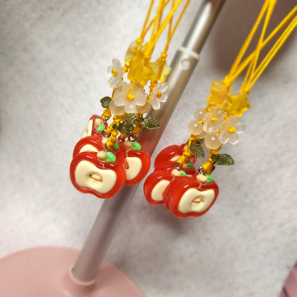 Apple Phone Charm