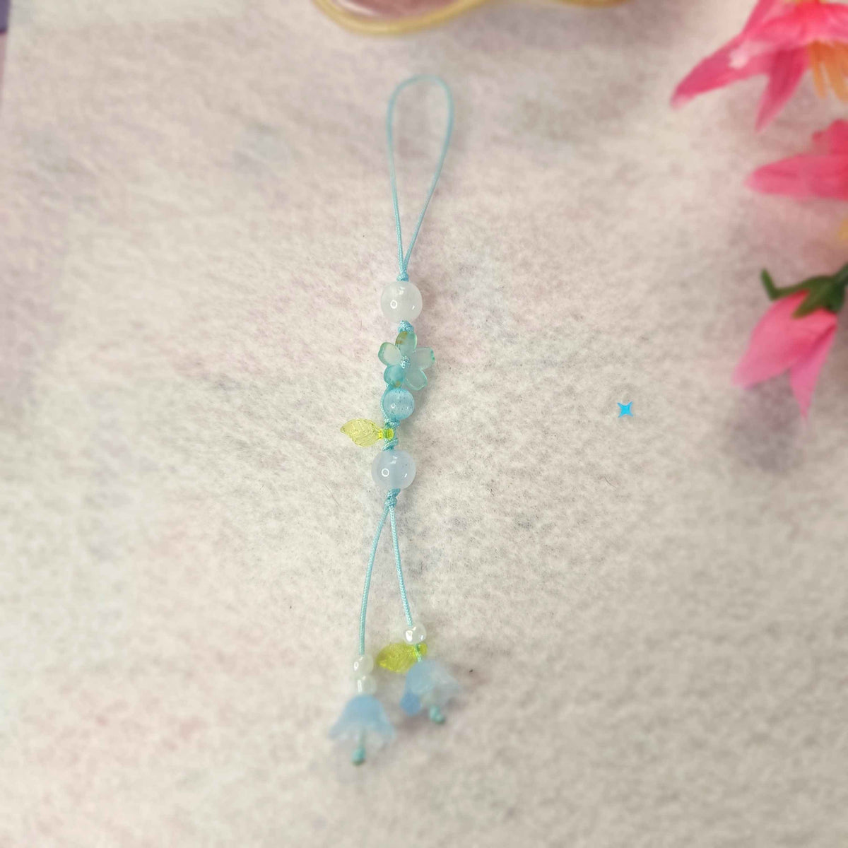 Simple Floral Phone Charm