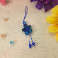 Penta-bead charm (Blue)